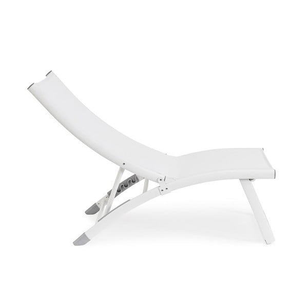 Șezlong de grădină alb din metal Taylor   – Bizzotto-image-3