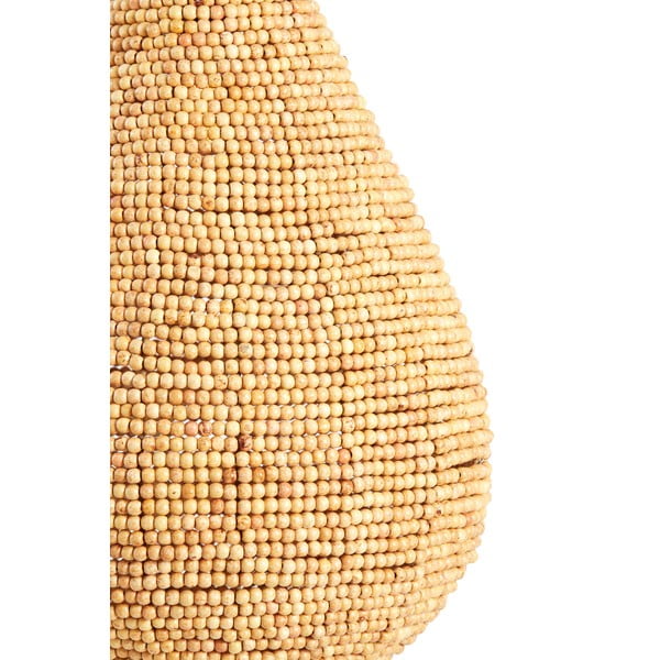 Lustră în culoare naturală cu abajur din lemn ø 31 cm Kabinda – Light & Living-image-3