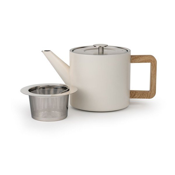 Ceainic fildeș cu filtru din oțel inoxidabil 1,1 l Duet Narvik – Bredemeijer-image-2