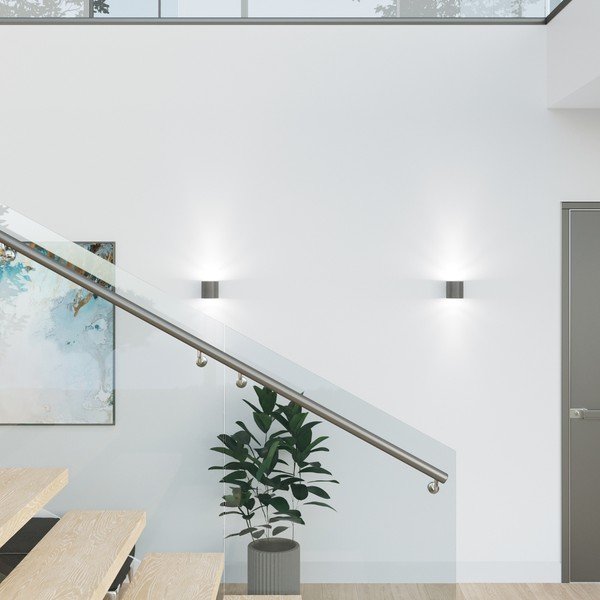 Spot gri închis ø 10 cm Roda – Sollux-image-4