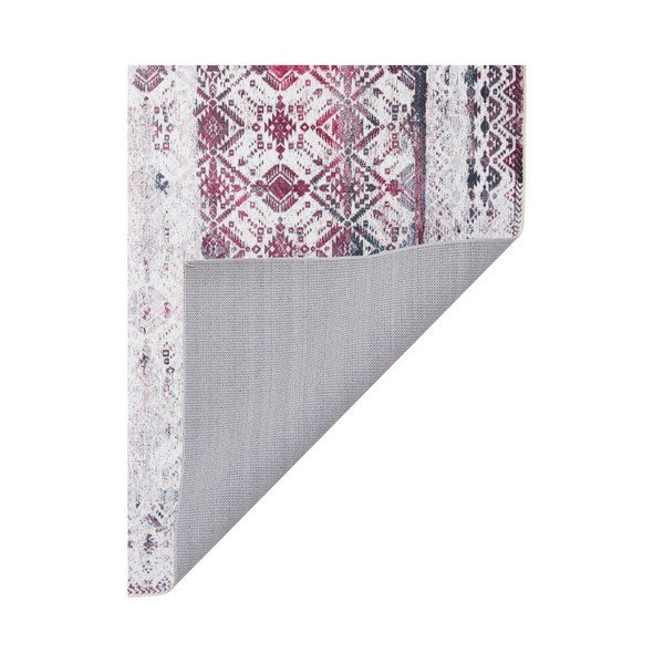 Covor cu rezistență la pete Floorita Kilim Ivory Cherry, 120 x 180 cm-image-2
