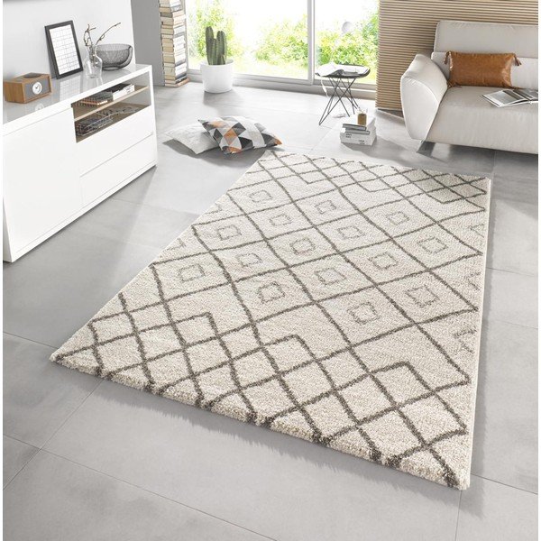 Covor Mint Rugs Draw, 80 x 150 cm, crem-image-1