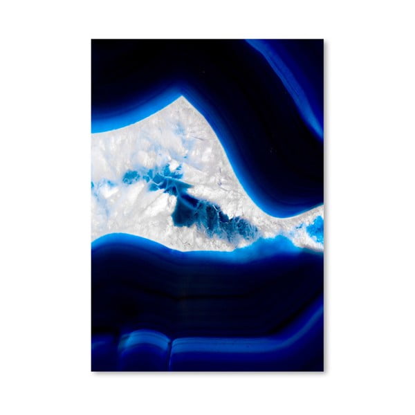 Poster Americanflat Fluo Agate, 30 x 42 cm