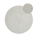 Covor alb/bej rotund de exterior  ø 200 cm - NORTHRUGS