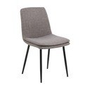 Scaun de dining gri Becca – Actona