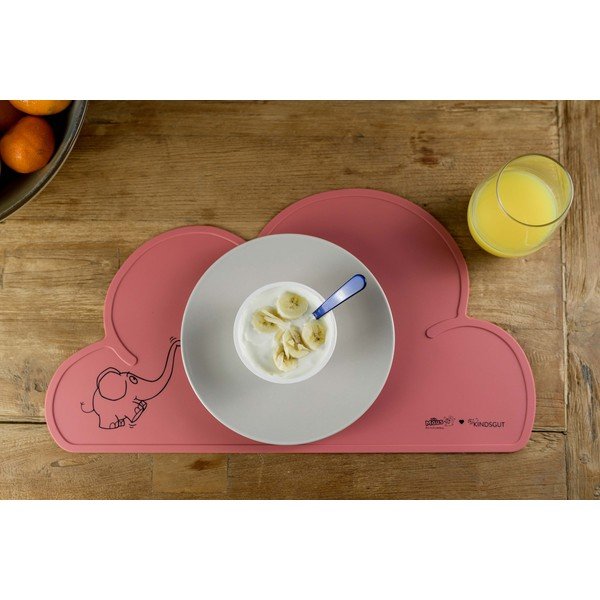 Suport din silicon pentru masă Kindsgut Mouse, 49 x 27 cm, roșu-image-3