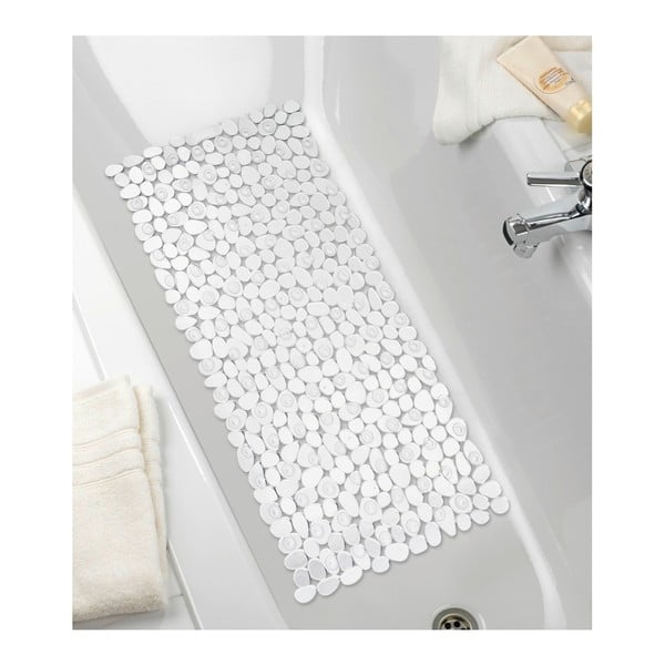 Covor baie anti-alunecare Wenko Paradise, 71 x 36 cm, transparent-image-1