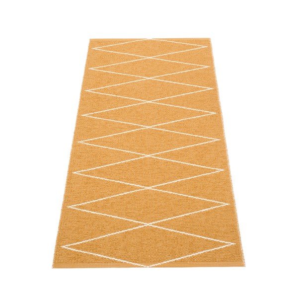 Covor tip traversă pentru interior și exterior galben ocru 70x160 cm Max Ochre – Pappelina
