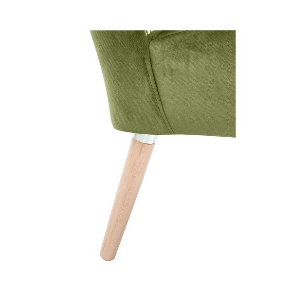Fotoliu Max Winzer Neele Velvet, verde-image-3