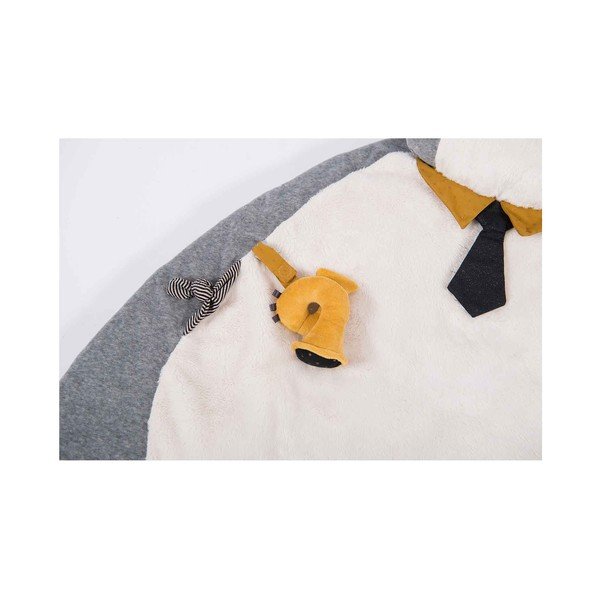 Saltea de joacă pentru copii gri-crem Les Moustaches – Moulin Roty-image-2
