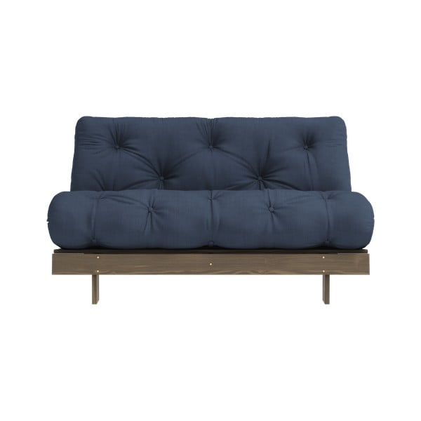 Canapea albastru-închis extensibilă 140 cm Roots – Karup Design