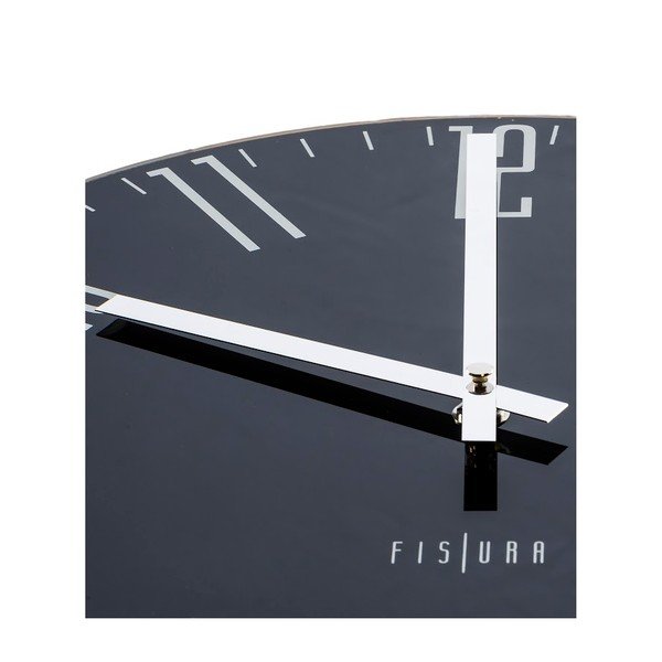 Ceas Fisura Slim Black, ⌀ 35 cm-image-2