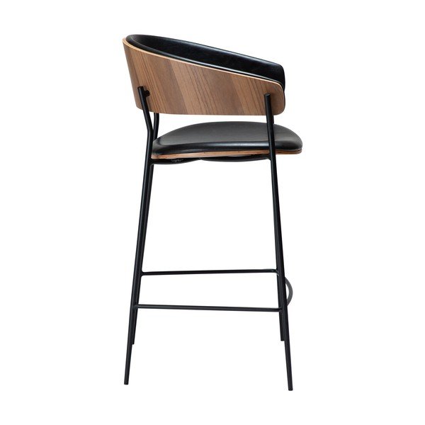Scaun de bar negru (înălțime șezut 63,5 cm) Crib – DAN-FORM Denmark-image-2
