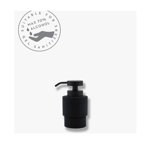 Dozator de săpun lichid negru din ceramică 200 ml Shades – Mette Ditmer Denmark