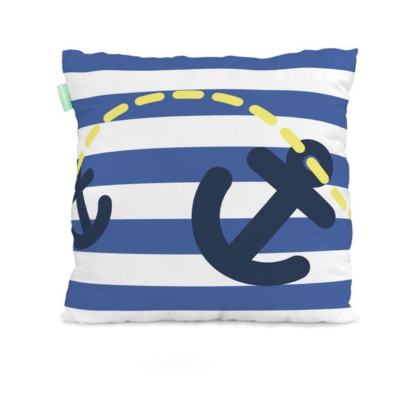 Lenjerie de pat din amestec de bumbac pentru copii Happynois Yellow Submarine, 140 x 200 cm-image-2