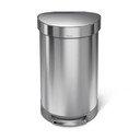 Coș de gunoi cu pedală din oțel inoxidabil 45 l - simplehuman