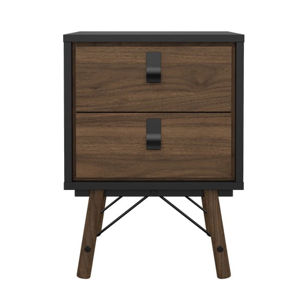 Noptieră maro închis Ry – Tvilum