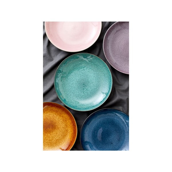 Bol negru/albastru din gresie ø 40 cm Gastro Dark Blue/Black – Bitz-image-1