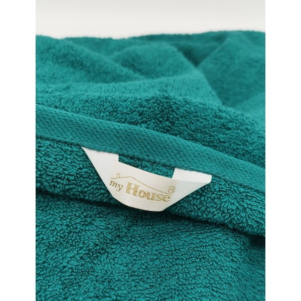 Prosop de plajă în culoarea petrolului 100x180 cm Big – My House-image-1