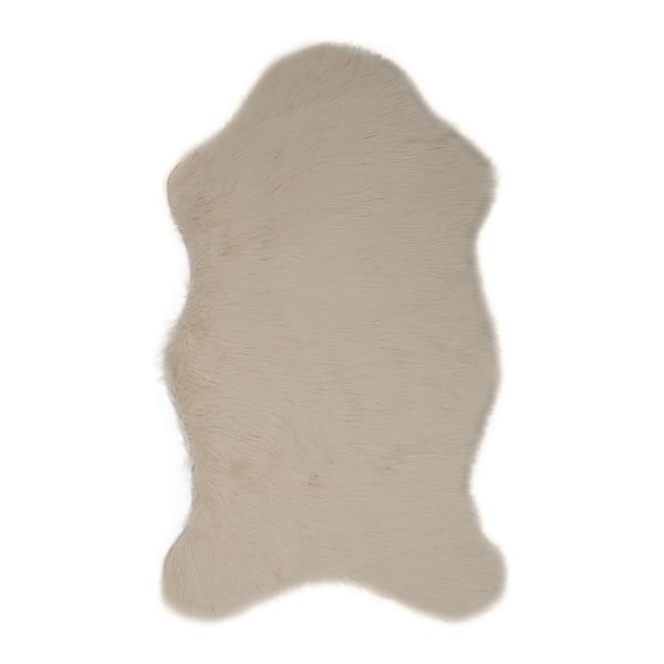 Covor din blană artificială Pelus Cream, 90 x 150 cm, crem