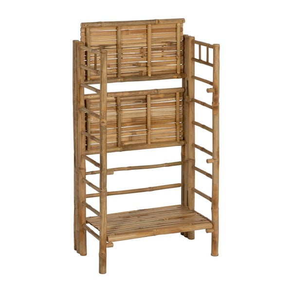 Etajeră în culoare naturală din bambus 61x104x34 cm Manali – Ixia-image-3