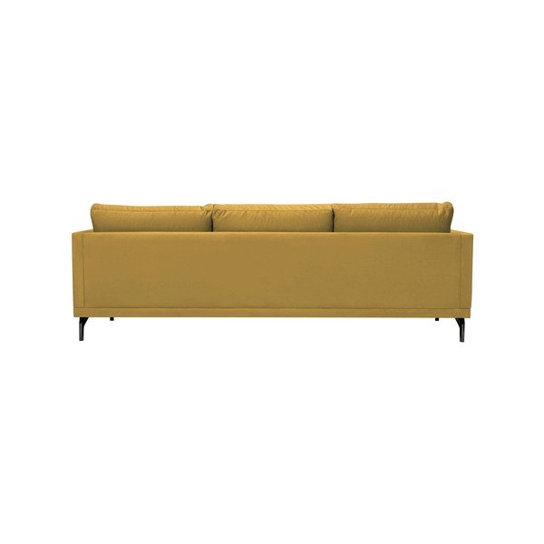 Canapea cu 3 locuri Windsor & Co Sofas Jupiter, galben-image-3