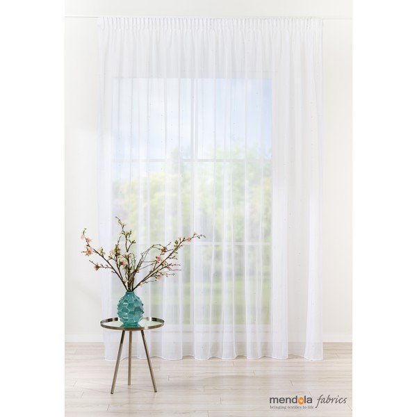 Perdea albă 140x260 cm Michelle – Mendola Fabrics-image-1
