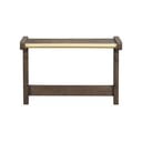 Cuier de perete maro închis din lemn masiv de stejar Inverness - Rowico