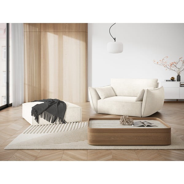 Taburet alb Vanda – Mazzini Sofas-image-1