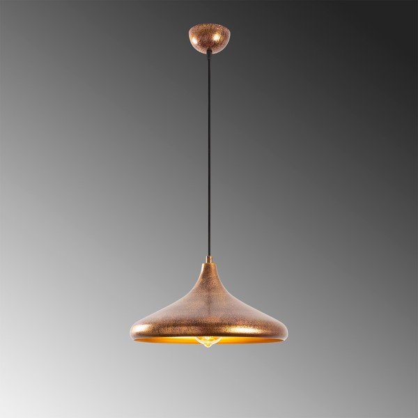 Lustră cu abajur din metal ø 34 cm Barek – Opviq lights-image-4