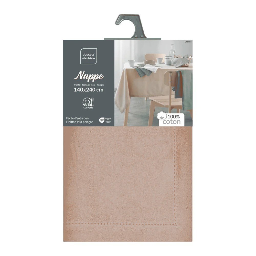 Față de masă din bumbac 140x240 cm Charline – douceur dintérieur