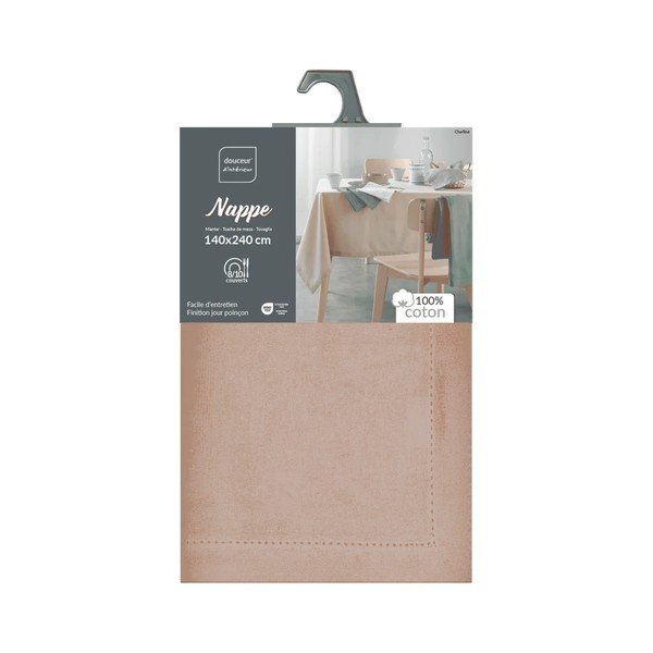 Față de masă din bumbac 140x240 cm Charline – douceur d'intérieur