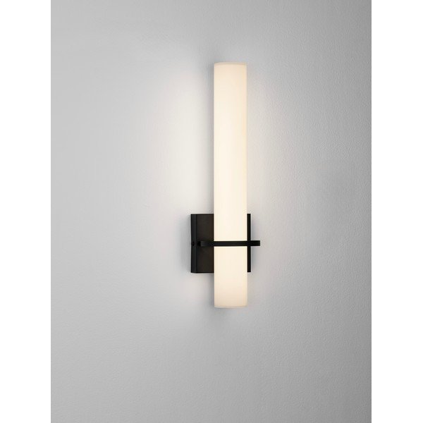 Aplică de perete albă/negru-mat LED din oțel Luca – Nova Luce-image-1