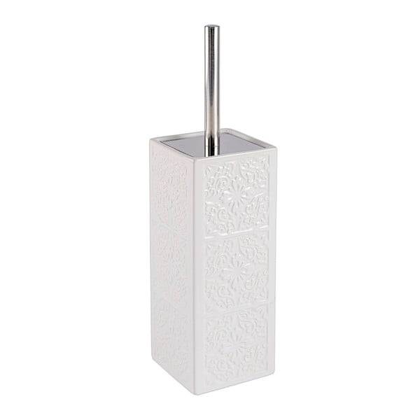 Perie toaletă Wenko Cordoba, alb-image-1