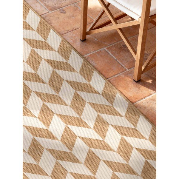 Covor tip traversă pentru interior și exterior crem/în culoare naturală 80x200 cm Haringey Terrick – Ted Baker-image-2