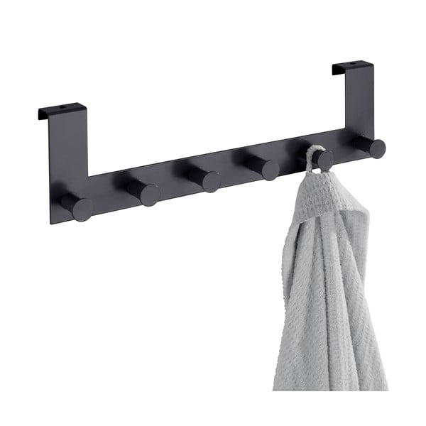 Cuier de ușă negru din metal 39 cm Celano – Wenko-image-4