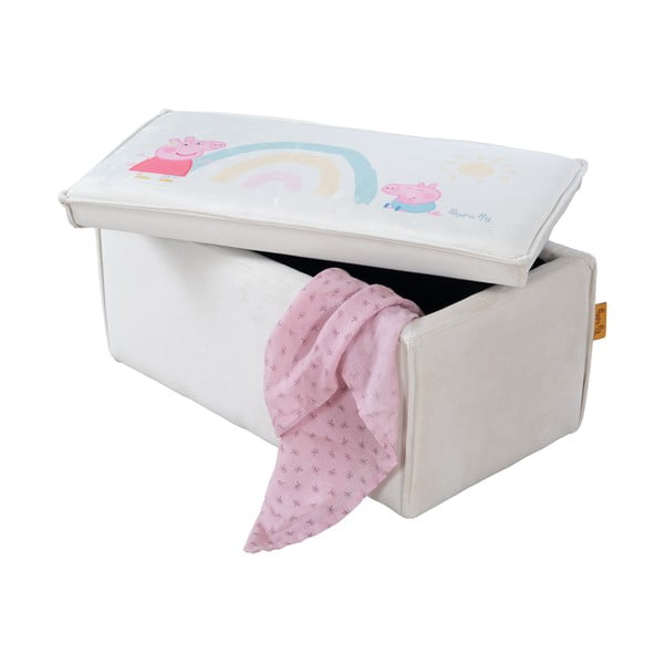 Bancă de copii albă Peppa Pig – Roba-image-3