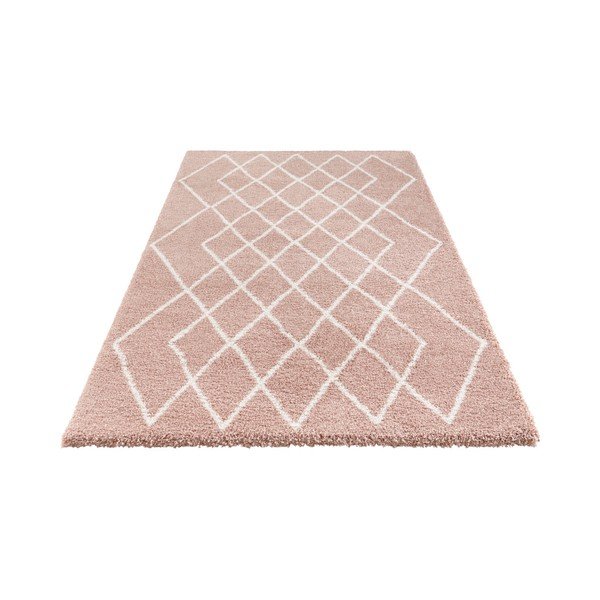 Covor Elle Decoration Passion Bron, 200 x 290 cm, roz-image-4