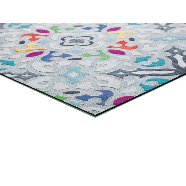 Covor tip traversă albastru lavabil 52x100 cm Ricci Valentina – Universal-image-2