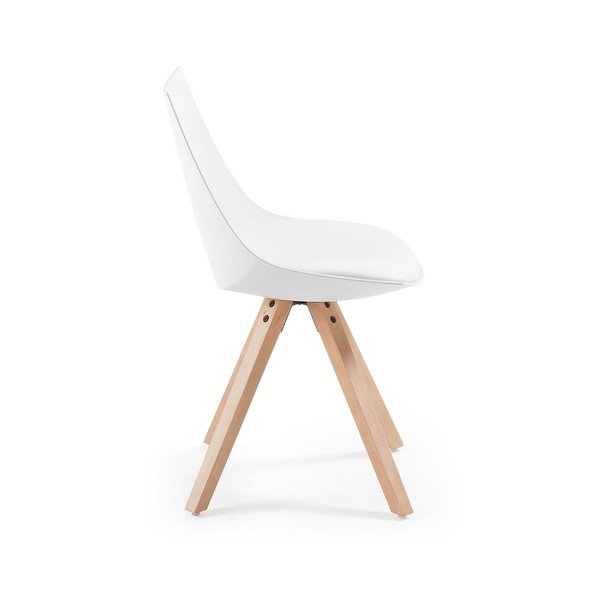 Set 4 scaune albe La Forma Armony-image-3
