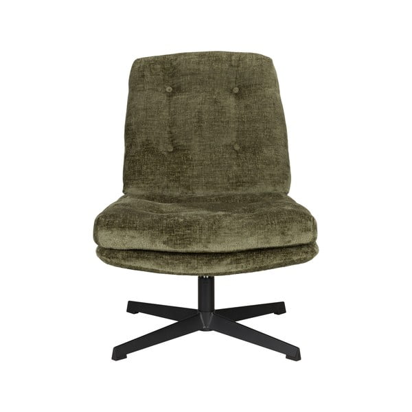 Fotoliu verde pivotant Kai – White Label-image-1