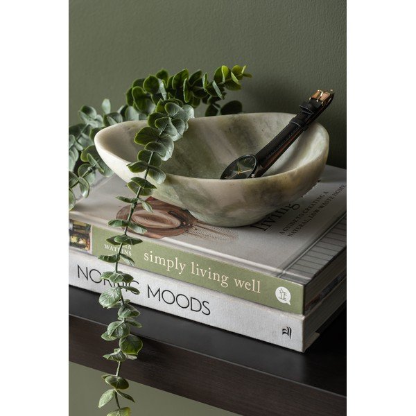 Bol decorativ din marmură 12,5x20 cm Organic – PT LIVING-image-1