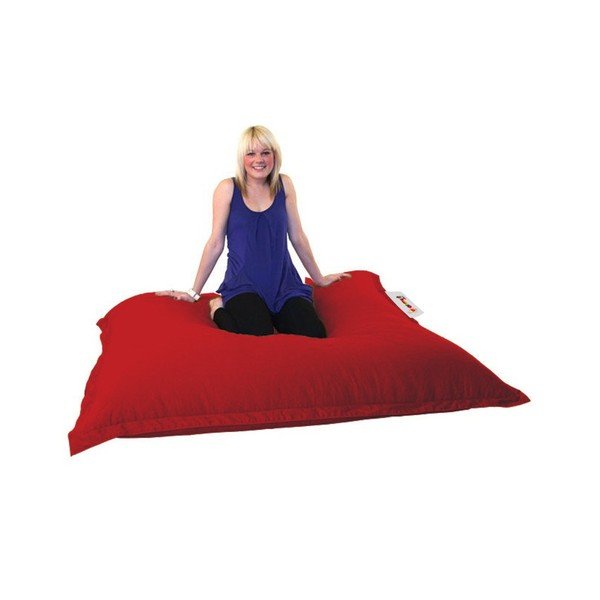 Beanbag pentru grădină roșu Mattress – Floriane Garden-image-2