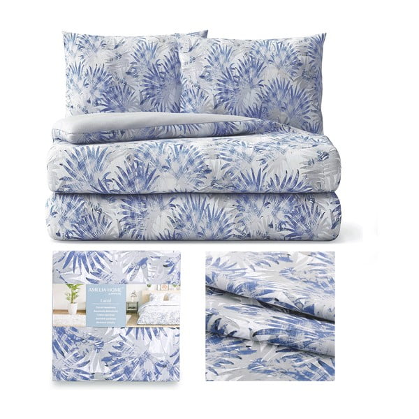 Lenjerie de pat dublu din bumbac AmeliaHome Averi Lanai, 200 x 220 cm-image-2