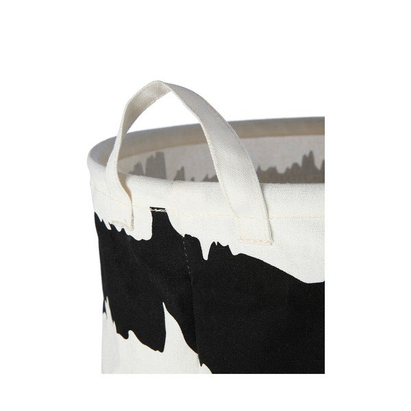 Coș de rufe alb-negru din material textil Harga – Premier Housewares-image-3