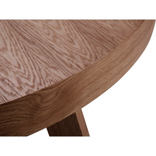 Masă extensibilă din lemn de stejar Windsor & Co Sofas Bodil, ø 130 cm-image-1