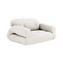 Canapea albă/bej 140 cm Hippo - Karup Design