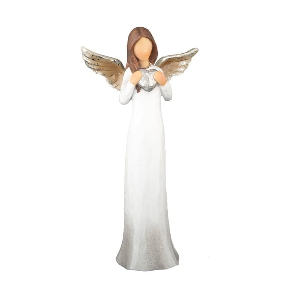 Înger decorativ cu inimă Dakls