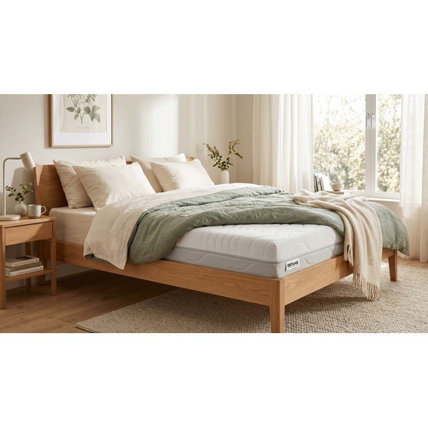 Saltea mediu-fermă/extra dură din spumă reversibilă 180x200 cm BonLife HARD – BENAB-image-1