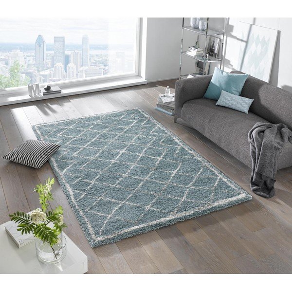 Covor Mint Rugs Loft, 80 x 150 cm, albastru-image-4